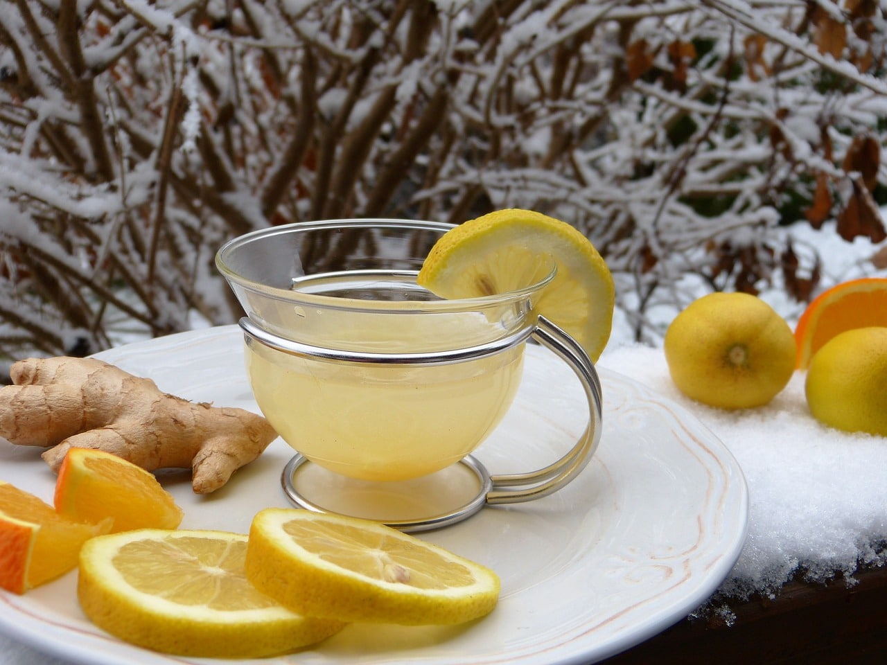 benefits of drinking lemon-ginger tea before bed